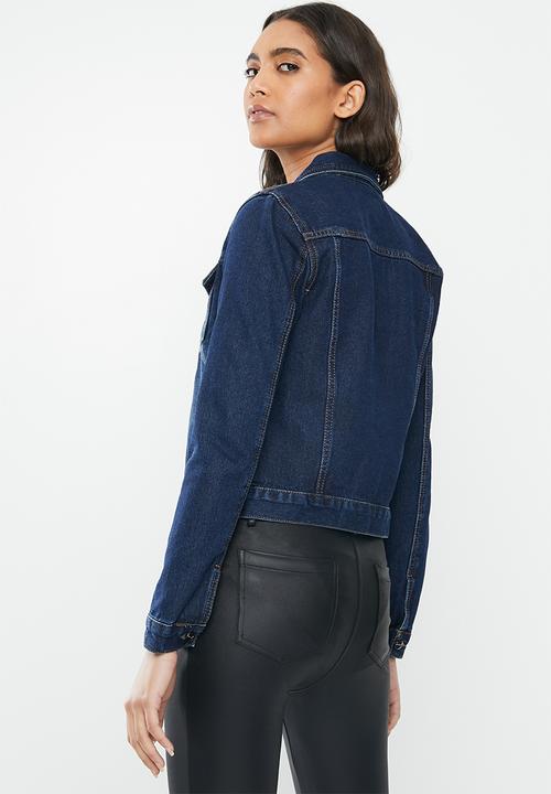 SISSY BOY - 2 Pocket classic denim jacket non stretch - navy 