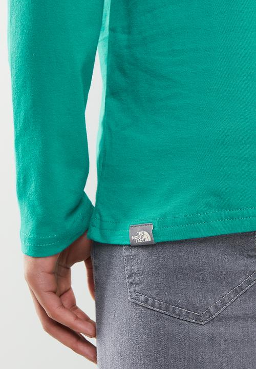 The North Face - Long sleeve easy tee - green
