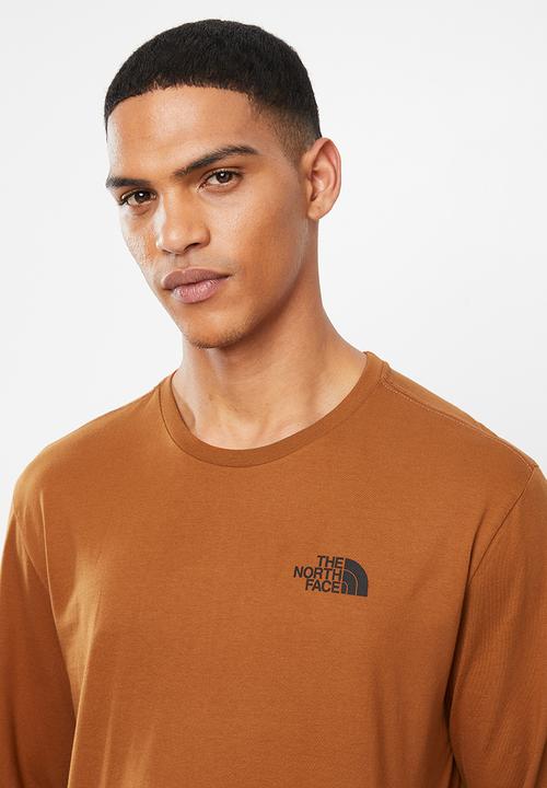 The North Face - Redbox long sleeve tee - caramel