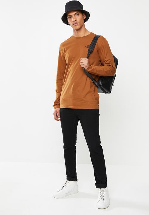 The North Face - Redbox long sleeve tee - caramel