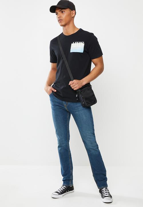 Levi’s® - Graphic crewneck tee - black