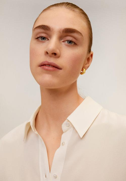 MANGO - Shirt sasha - cream