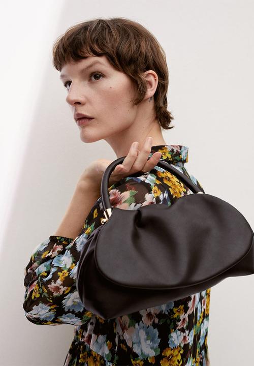 MANGO - Bag carina - black