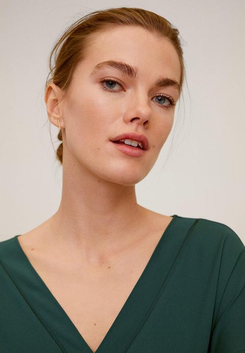 MANGO - Chemi T-shirt - green