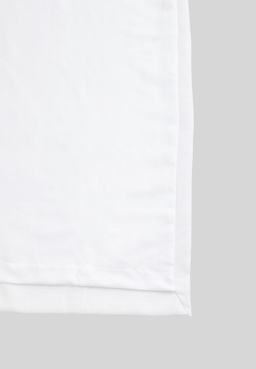 Sixth Floor - Taped curtain extra length - white
