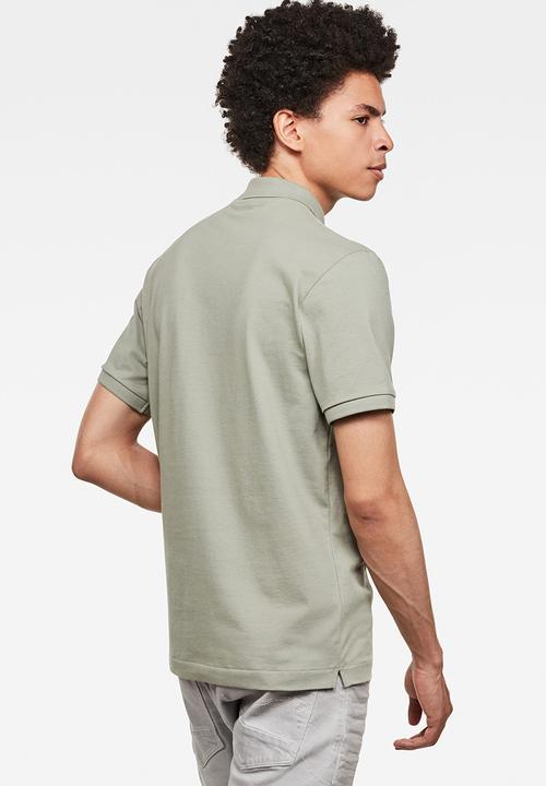 G-STAR - Dunda slim fit polo - stone