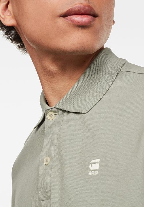 G-STAR - Dunda slim fit polo - stone