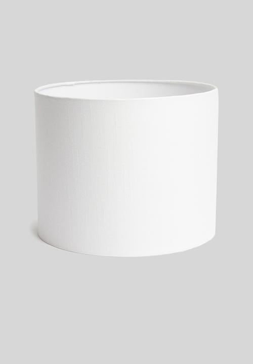 Sixth Floor - Basic barrel lamp shade - white