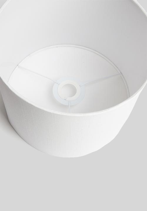 Sixth Floor - Basic barrel lamp shade - white