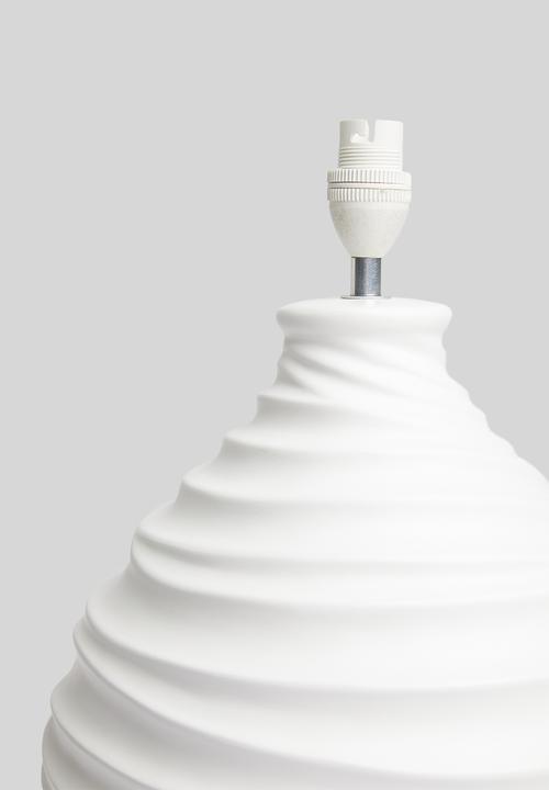 SF Collection - Swell lamp base - white