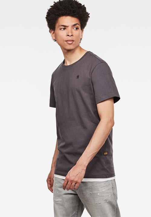G-STAR - Base-s r short sleeve tee - grey
