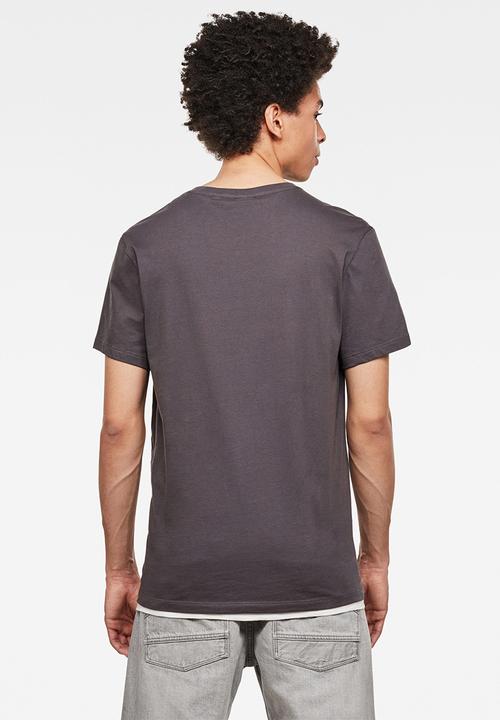G-STAR - Base-s r short sleeve tee - grey