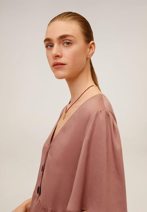 MANGO - Dress Rita - pastel pink