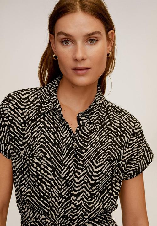 MANGO - One-piece suit creta - black
