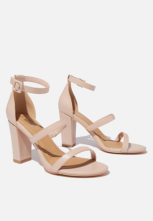 Cotton On - San trio heel - neutral