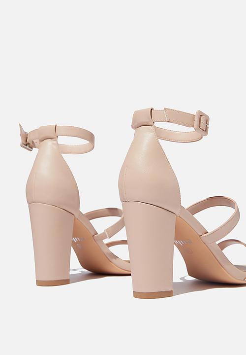 Cotton On - San trio heel - neutral