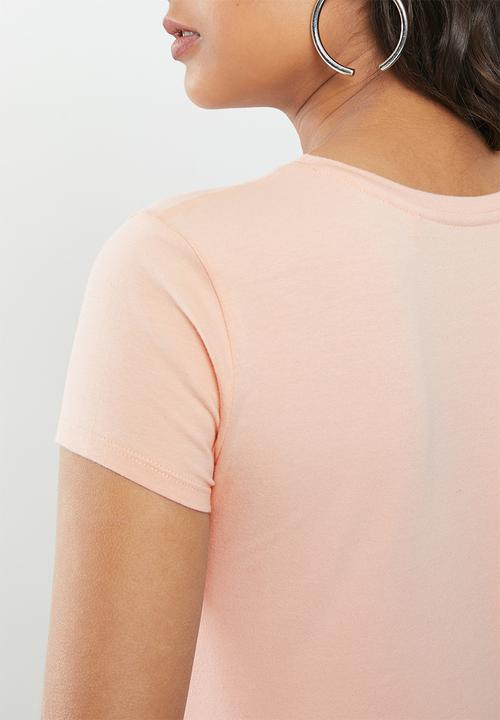 GUESS - Short sleeve quatro T-shirt - pink