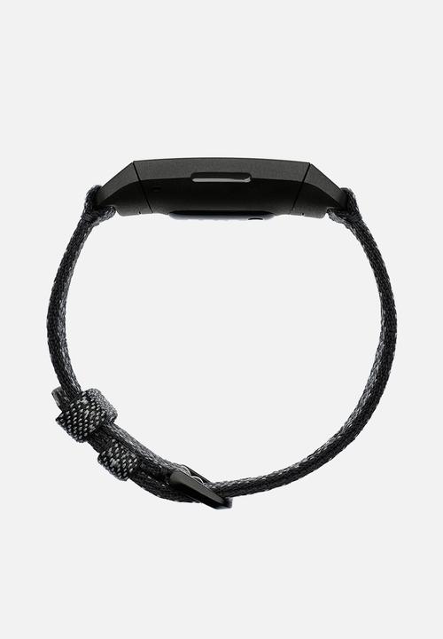 Fitbit - Fitbit Charge 4 se - Granite Reflective Black