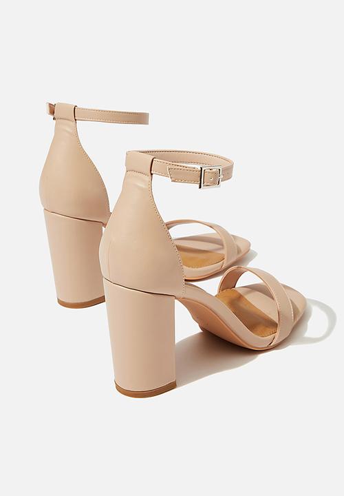 Cotton On - San square toe heel - neutral