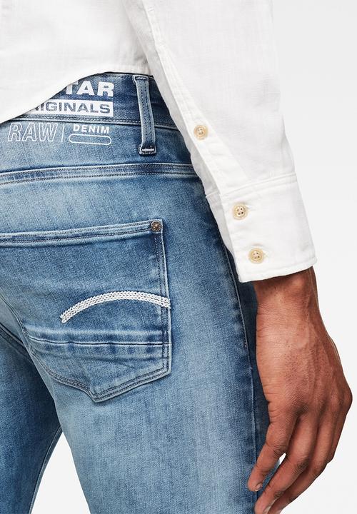 G-STAR - Revens skinny elto pure superstretch jeans - blue