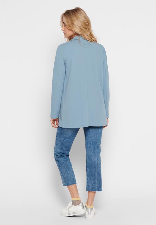Jacqueline de Yong - Marianna long sleeve blazer - blue