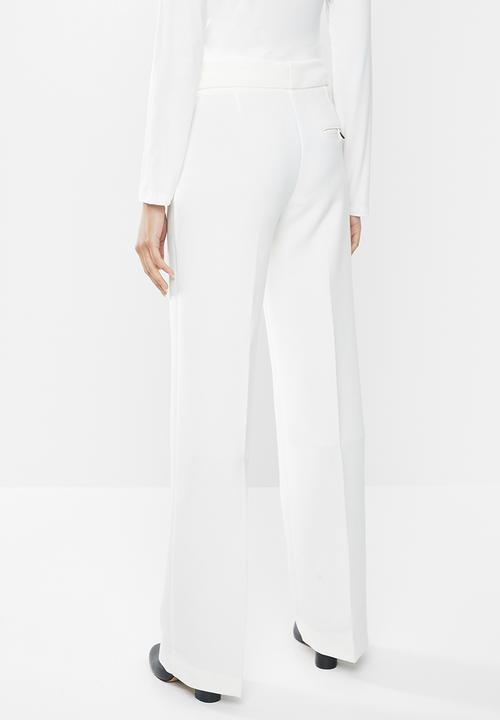 MANGO - Simon palazzo pants - white