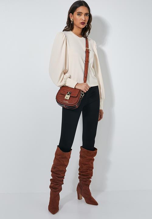 Superbalist - Puff sleeve top - neutral