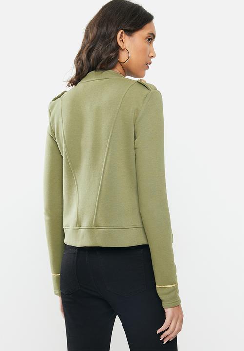 ONLY - Anetta long sleeve blazer - khaki