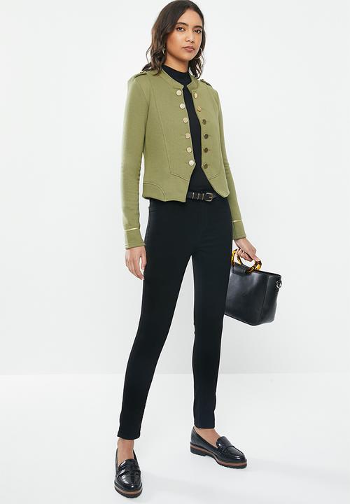ONLY - Anetta long sleeve blazer - khaki