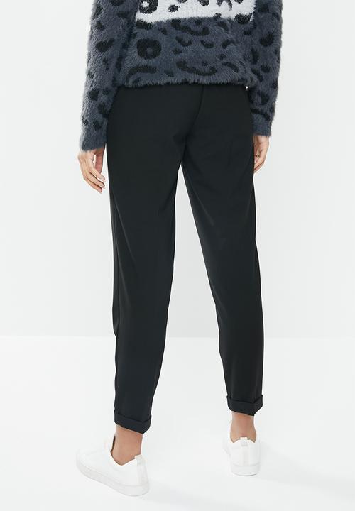 ONLY - Focus regular pants - black