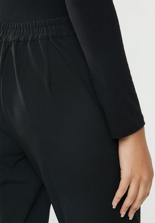 ONLY - Focus regular pants - black