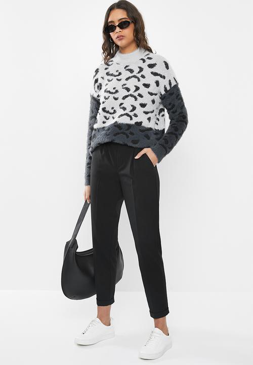 ONLY - Focus regular pants - black