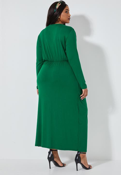 Superbalist - Twist front knot maxi - green