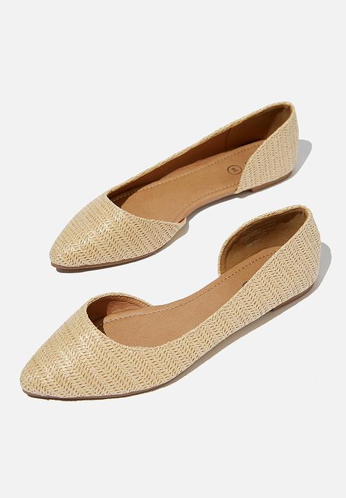 Cotton On - Essential drew dorsay point - neutral