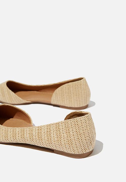 Cotton On - Essential drew dorsay point - neutral