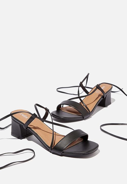 Cotton On - Eva strappy heel - black