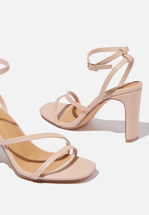 Cotton On - Lorinda strappy heel - pink