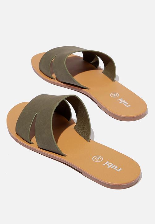 Cotton On - Lexi minimal slide - khaki 