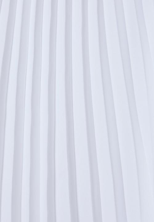 Superbalist - Sunray pleated midi skirt - white 