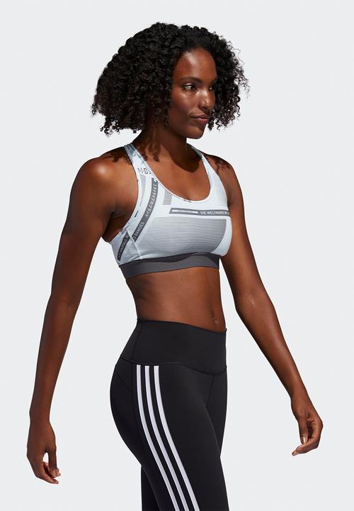 adidas Performance - Bos sports bra - sky tint  & black