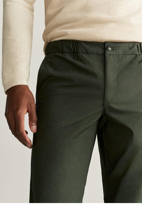 MANGO - Roma trousers - green