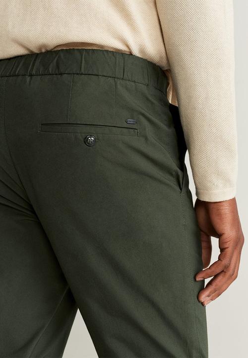 MANGO - Roma trousers - green
