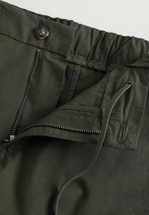 MANGO - Roma trousers - green