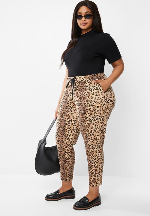 JUNAROSE - Plus friia pants - brown