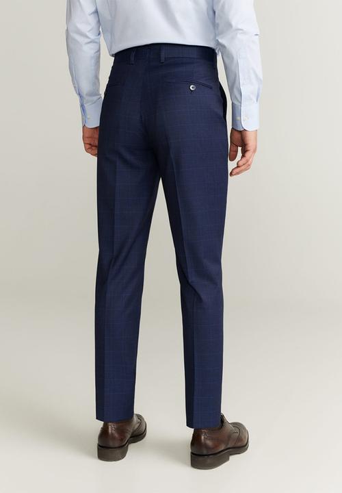 MANGO - Brasilia trousers - navy