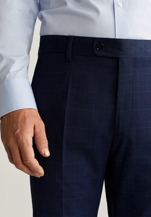 MANGO - Brasilia trousers - navy
