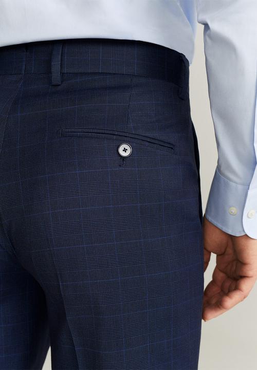 MANGO - Brasilia trousers - navy