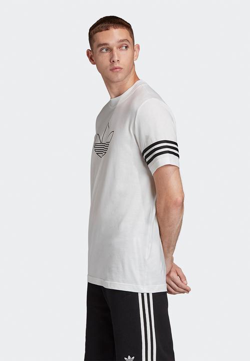 adidas Originals - Outline short sleeve tee - white