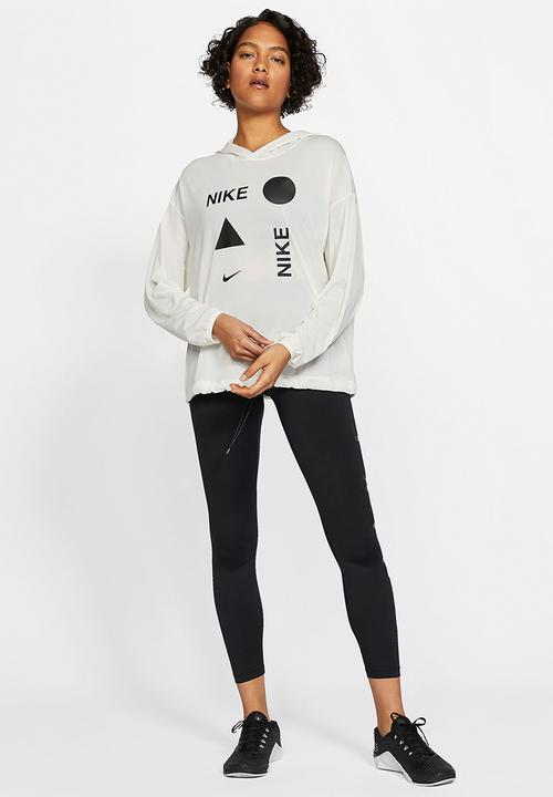 Nike - Icon clash fleece hoodie - off white