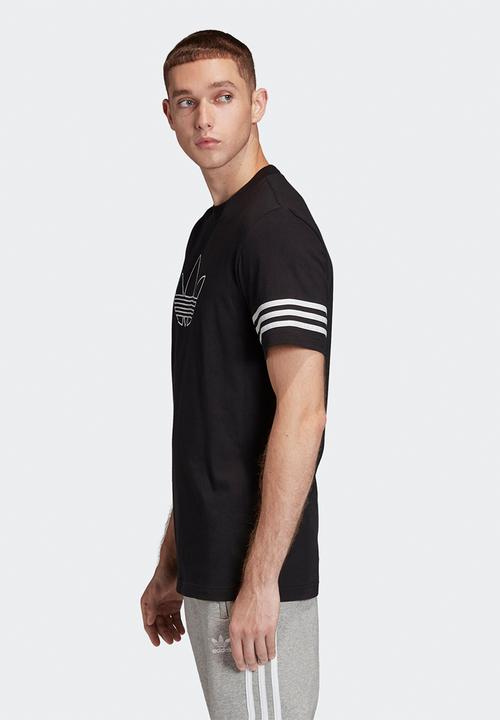 adidas - Outline tee - black